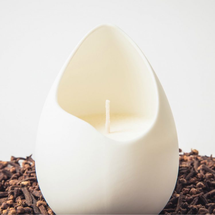 Clove Nest Ceramic Candle